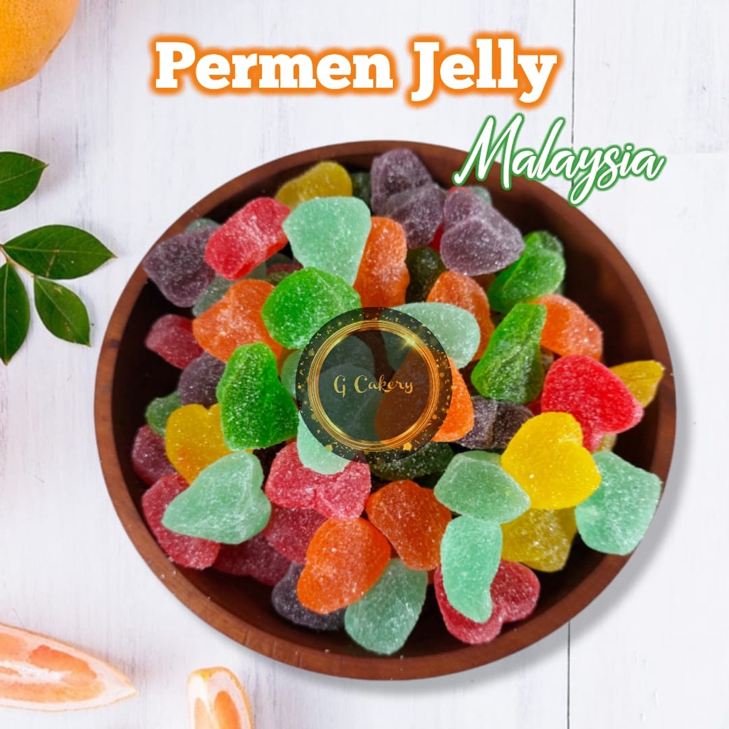 

Permen Jelly Warna-warni Rasa Buah
