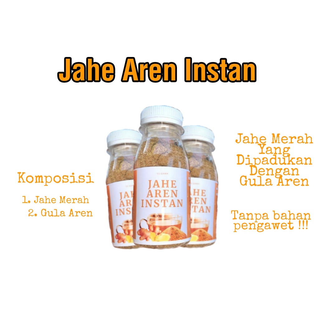 

Jahe Aren Instan