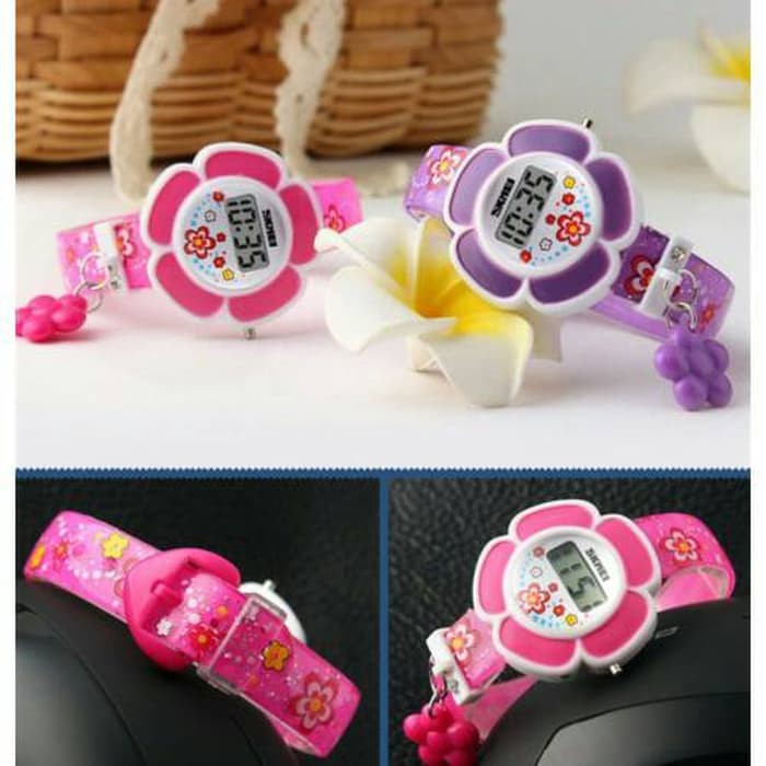 JAM TANGAN ANAK SKMEI ROSE ORIGINAL ANTI AIR