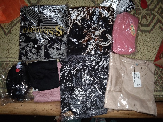 Shanaya Batik Tunik Pias Prameswari Warna Hitam Dan Merah Size S M L Xl Xxl Bisa Seragaman