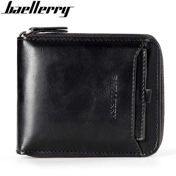 Baellerry Dompet Pria Bahan Kulit - D3124