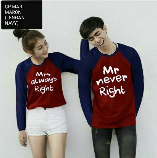 Baju Pasangan / Baju Couple / Baju Couple MR &amp; MRs