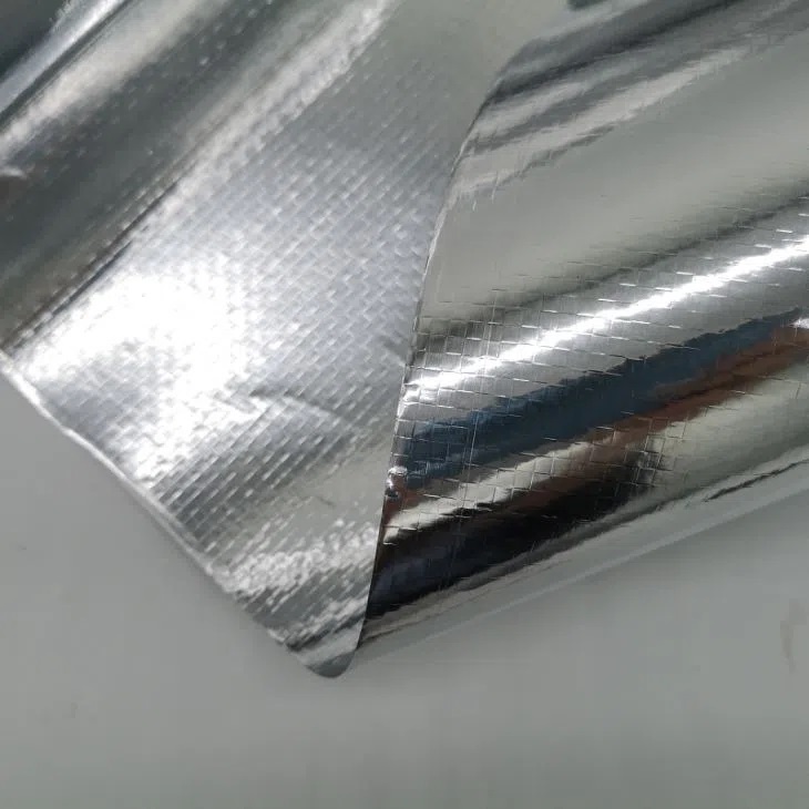 Aluminium Foil Woven | Peredam Panas Atap | Lembaran 1,2 m x 1m