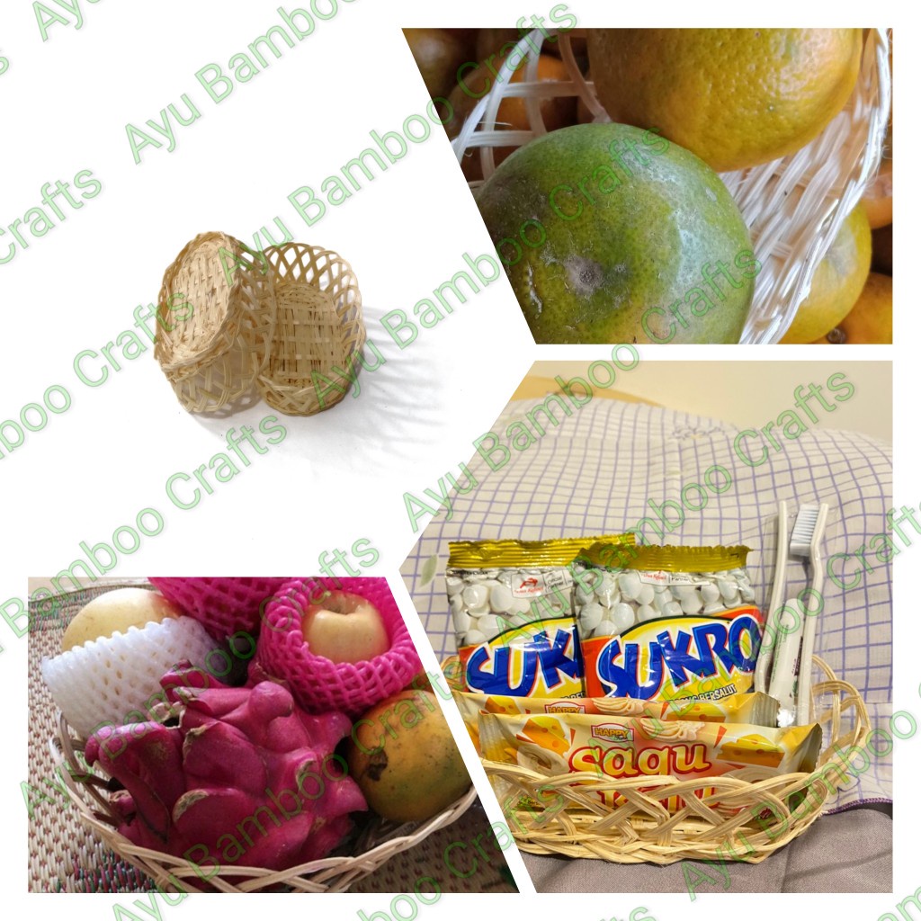 SOUVENIR BAMBU - HAMPERS BAMBU - PARCEL BAMBU - KERANJANG BAMBU - KEMASAN MAKANAN - BAMBOO PACKAGING
