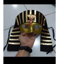 topeng Mesir pharaoh pesta kostum halloween egypt mask