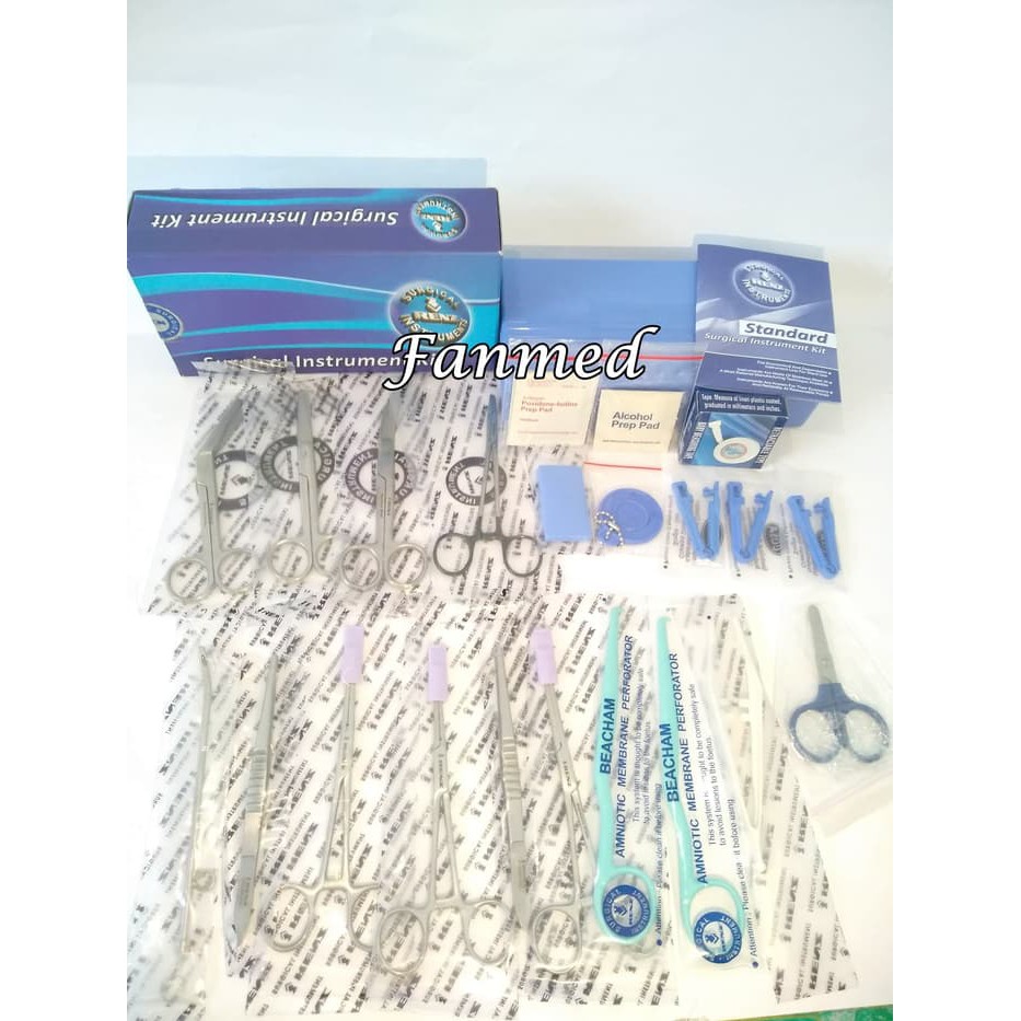 Instrumen Bidan Partus Set Renz