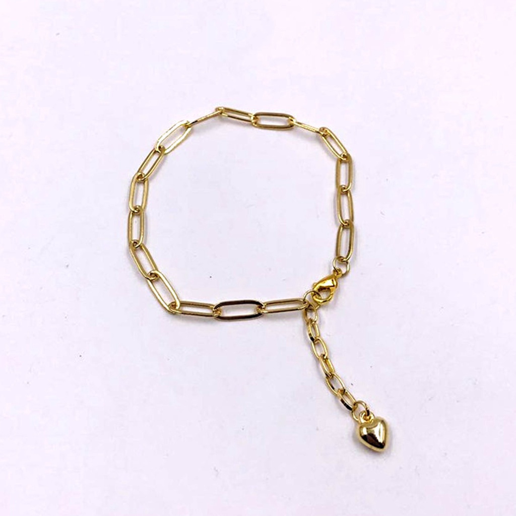 Hu Hu Hu Hu Hu Alat Bantu Pasang Kacamata♡ Gelang Kaki Rantai Desain Klip Kertas Gaya Vintage Untuk Wanita