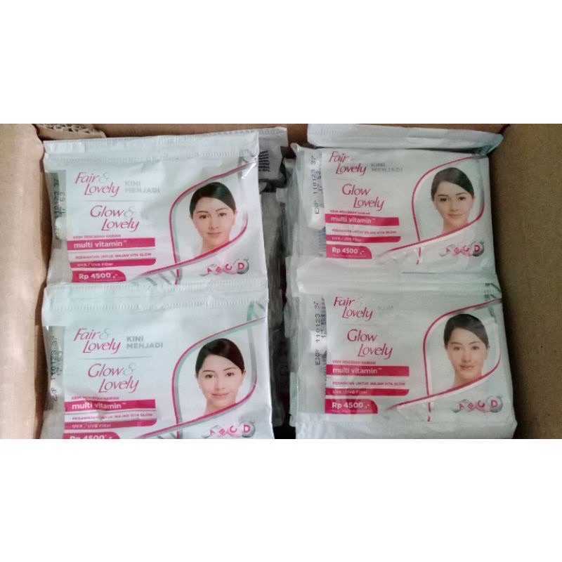 FAIR AND LOVELY / GLOW AND LOVELY / CREAM MULTI VITAMIN SACHET