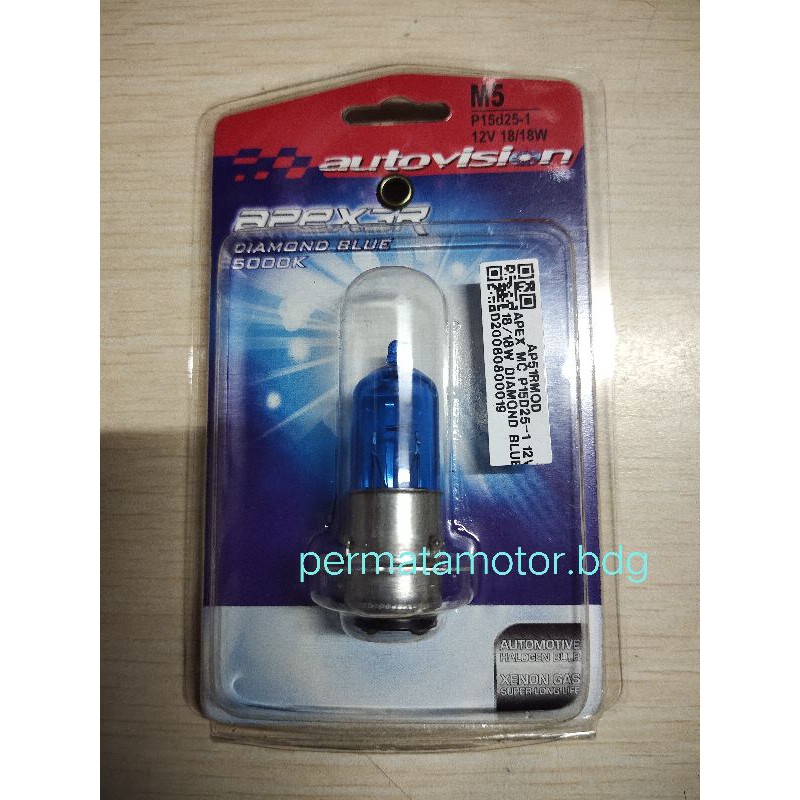 autovision Diamond Blue Bohlam Lampu H11