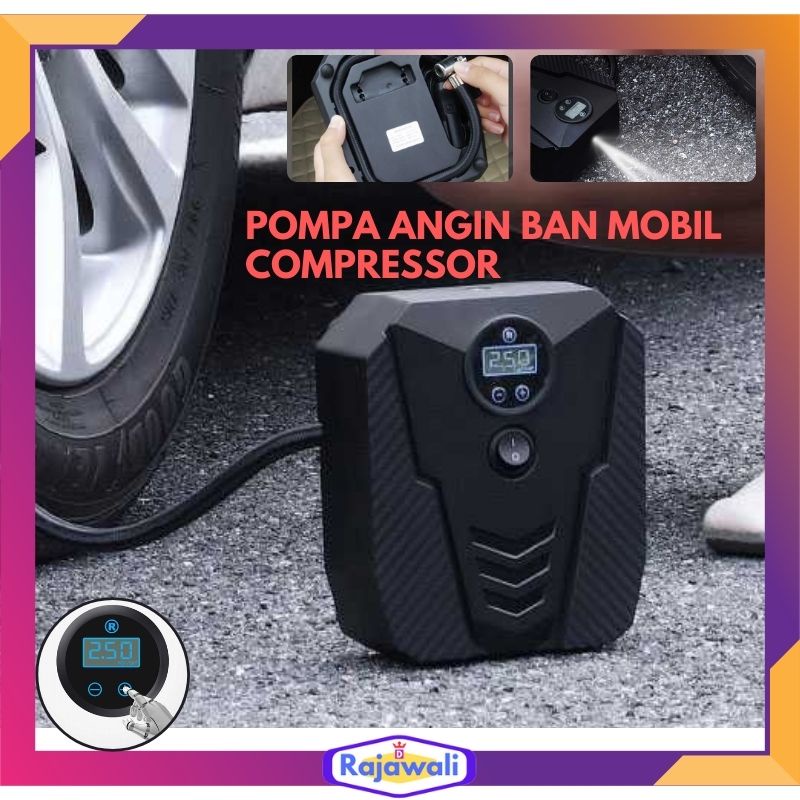 Jual Pompa Angin Ban Mobil Elektrik Lcd Display Shopee Indonesia