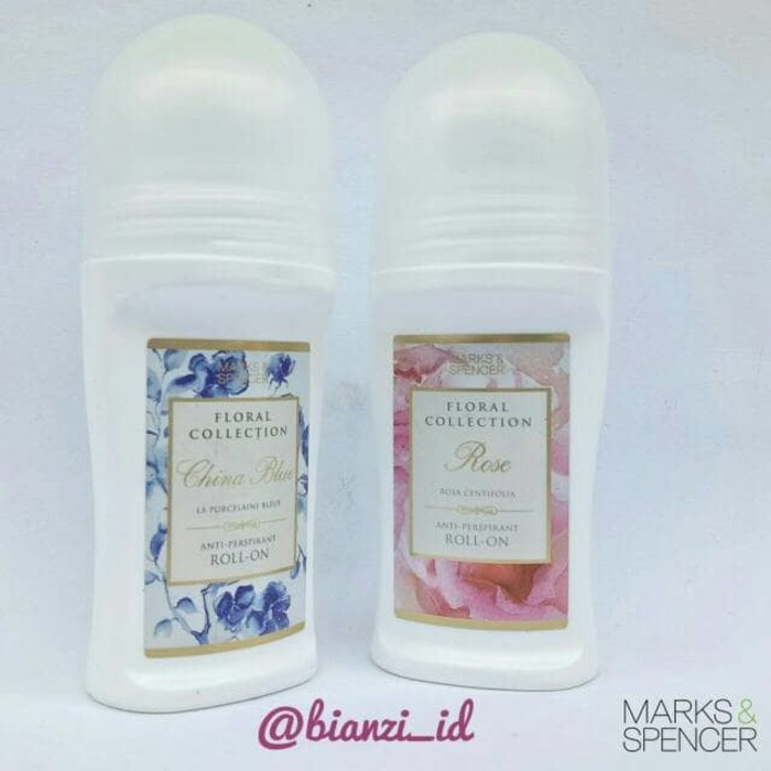 PROMO Mark & Spencer Floral Collection - China Blue - Deodorant limited