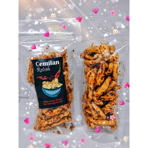 

Basreng (Baso goreng) Pedas gurih dengan aroma daun jeruk