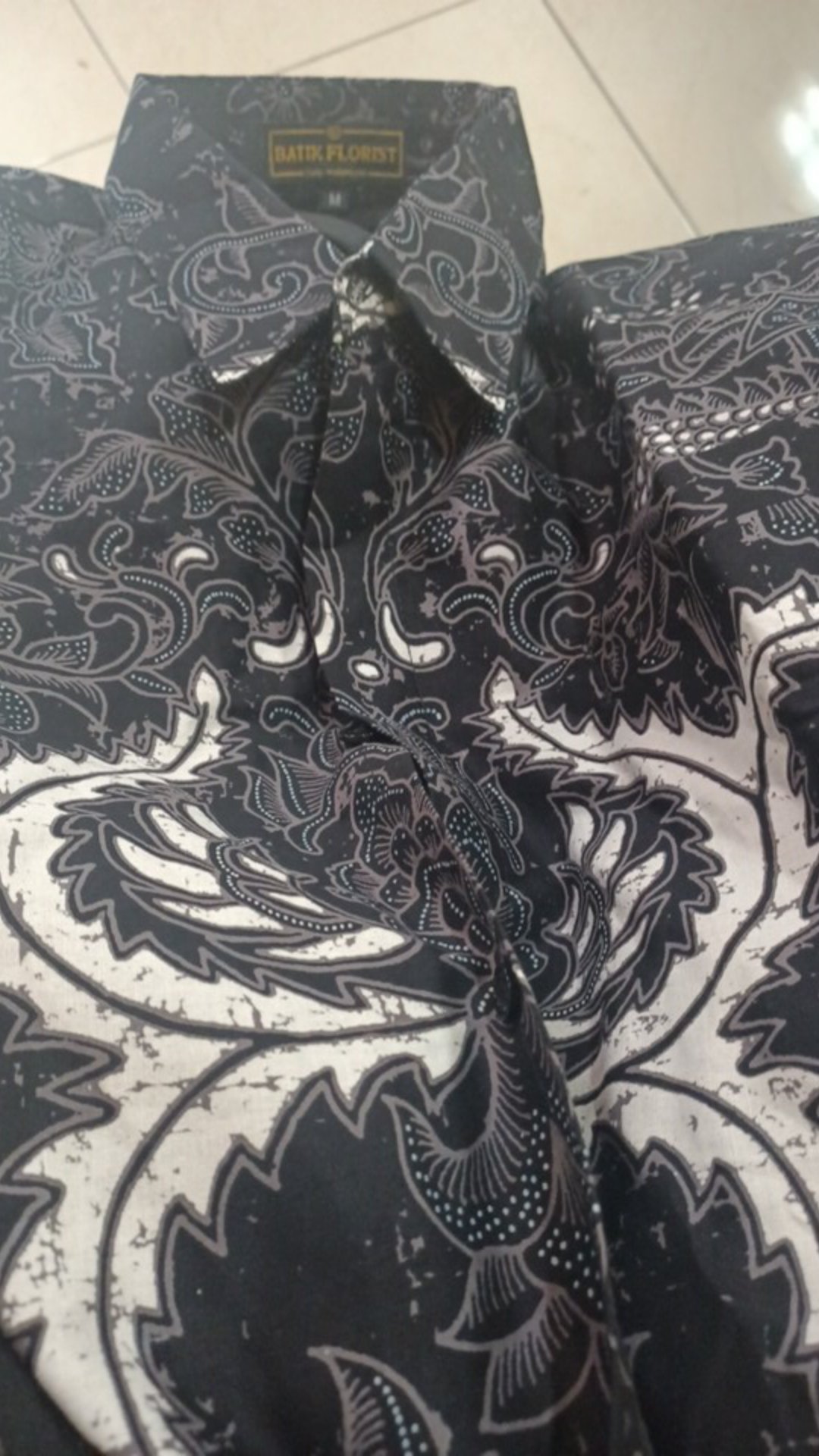 Wedari Kemeja Batik Pria Full Furing Bahan Katun Primisima