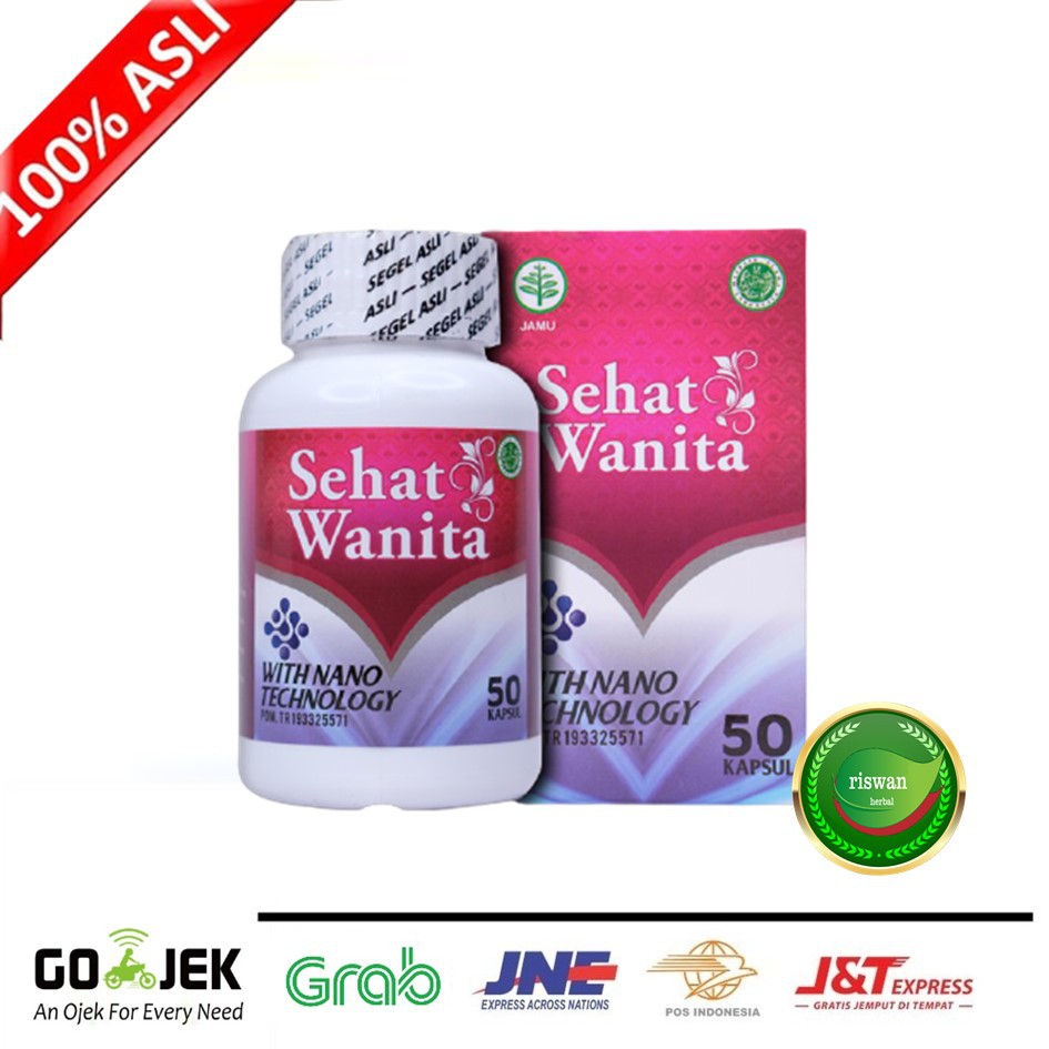 Obat Haid Menstruasi Berkepanjangan Herbal Alami Sehat Wanita 50 Kapsul Asli