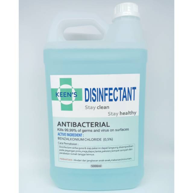 DISINFECTANT 5 LITER/ DISINFEKTAN 5 LITER/ DISINFECTANT 5 L/ DESINFEKTAN 5 LITER/ DISINFEKTAN SPRAY