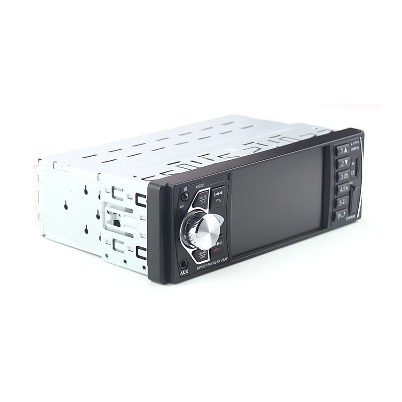 Kklusb Tape Audio Mobil Bluetooth MP5 Media Player Parkir Monitor LCD 4.1 Inch - 4022D - Black