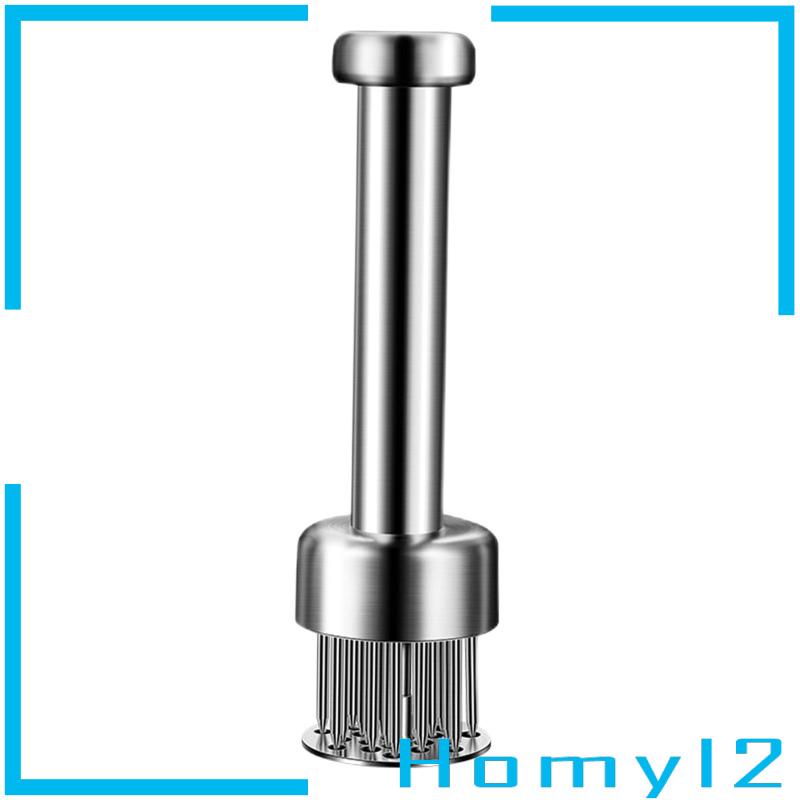 [HOMYL2] Meat Tenderizer Stainless Steel Sturdy &amp; Sharp Needle, for Tenderizing Steak