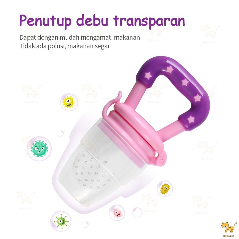 BEVAVAR  Dot Buah Bayi / Baby Fruit & Food Feeder / Empeng Buah Bayi-5
