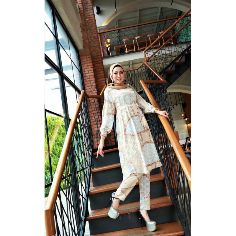 KIRANIA SET 7 ORIGINAL/SET TUNIK MAXMARA LUX PREMIUM ORIGINAL