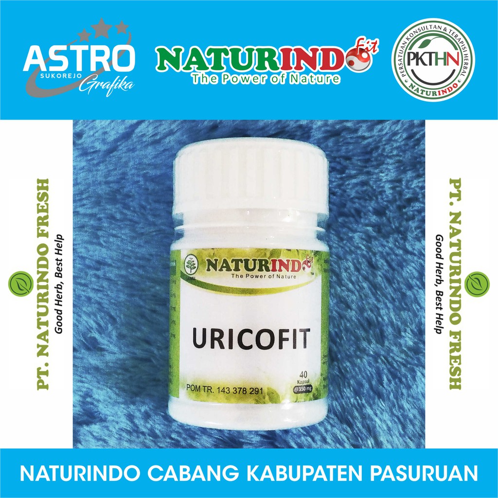 Jual Uricofit Spesial Asam Urat Naturindo Shopee Indonesia