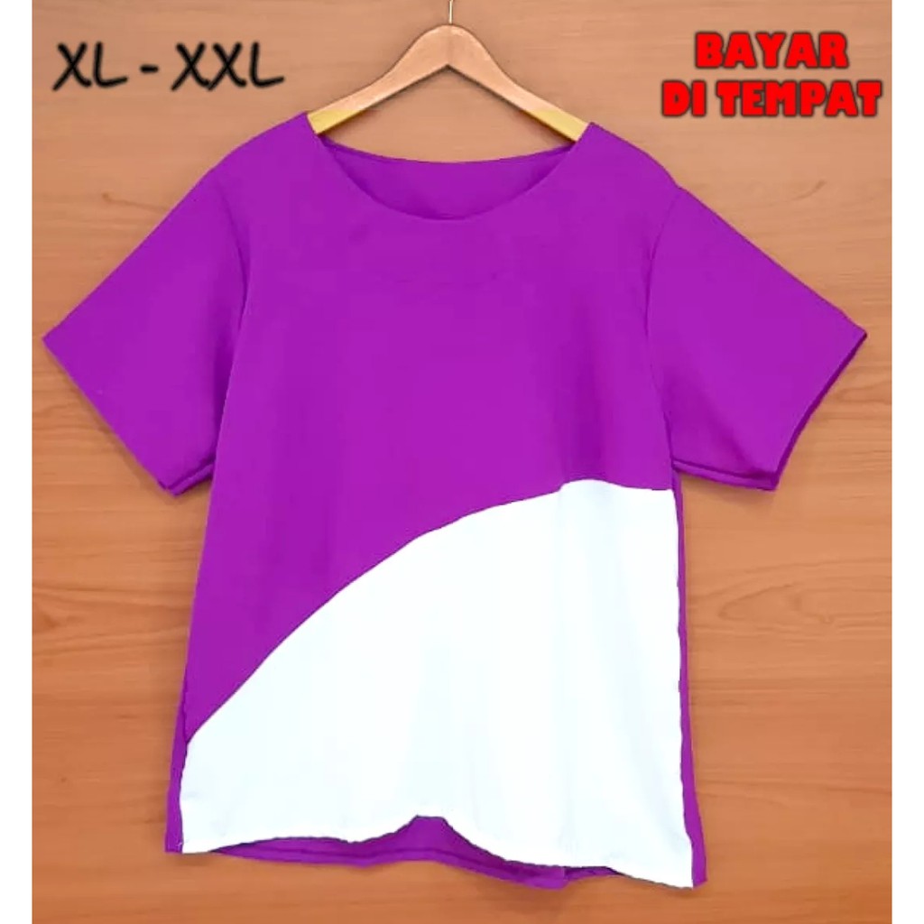 Binx Fashion Atasan Jumbo / Blouse Jumbo / Atasan Wanita Jumbo 10-3