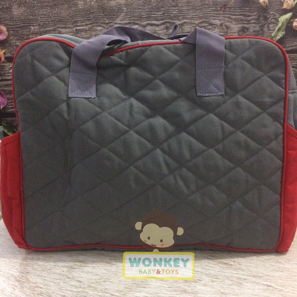 Tas Bayi Snobby Besar Sedang Kecil Ransel Line Artsy Bearly Summit Series / Tas Perlengkapan Bayi Baru Lahir / Diaper Bag