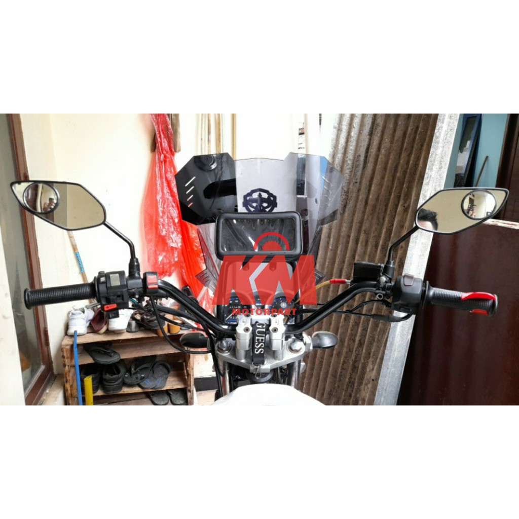 Stang Camar Modif Racing Stir Setang Tinggi 80cm Universal Semua Motor PCX RxKing Ninja Vixion Byson