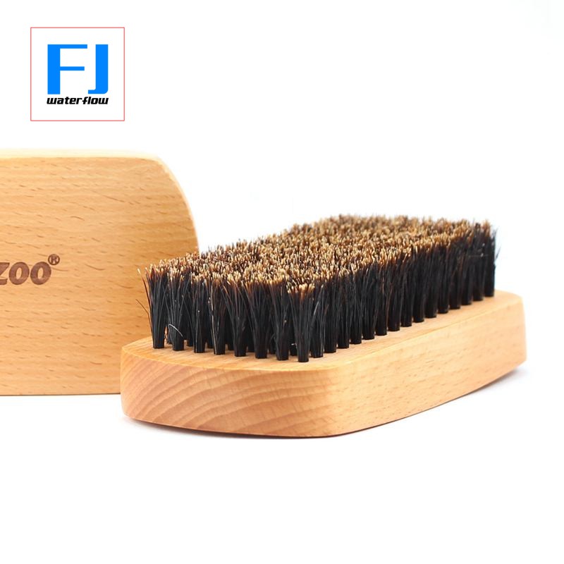 Blue Zoo Men Boar Hair Bristle Beard Brush Shaving Comb Face