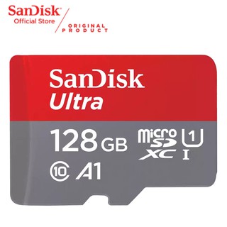 Sandisk Ultra Micro SDXC UHS I A1 120Mbps 128Gb Micro Sd Card Class 10 - QUA4