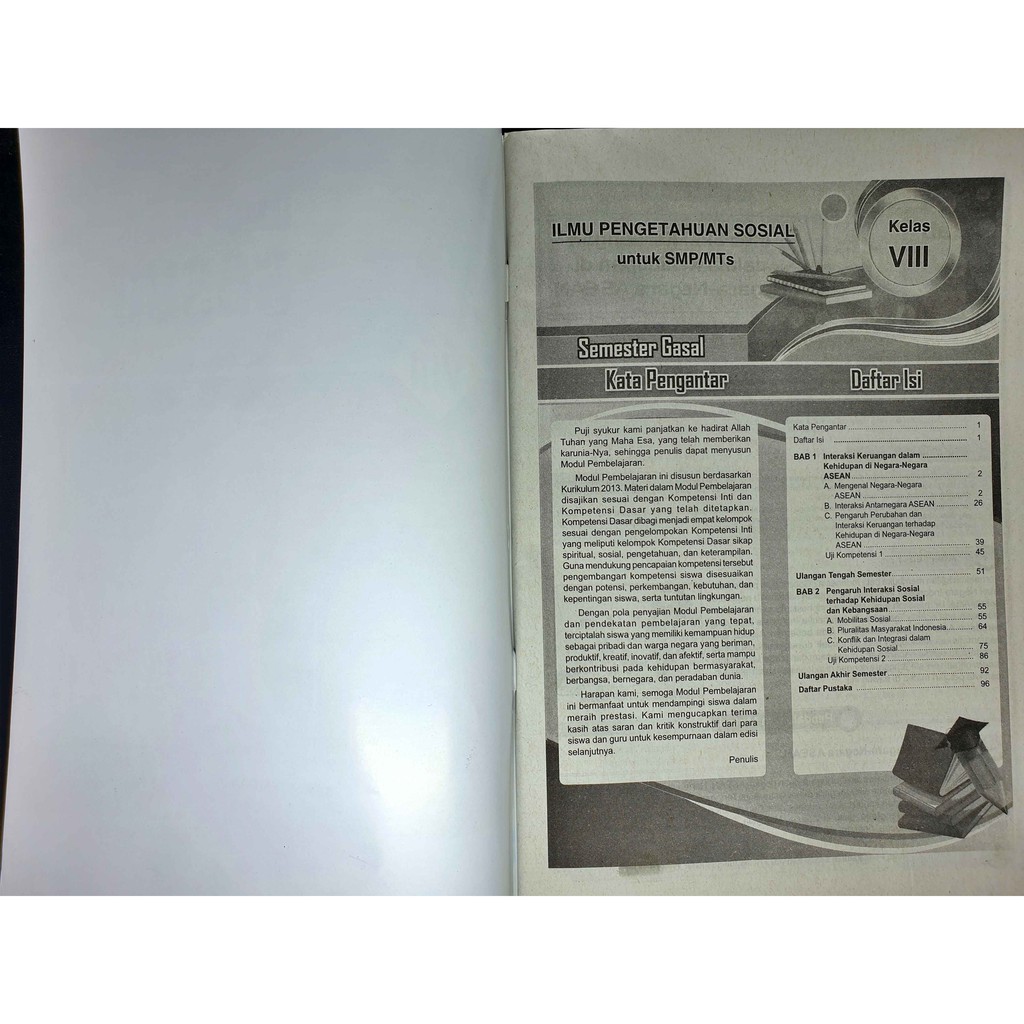 Lks Ilmu Pengetahuan Sosial Ips Smp Mts Kelas Viii 8 Semester 1 2021 2022 Mm Shopee Indonesia