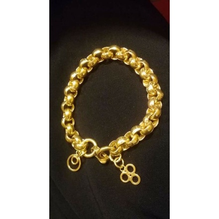 Gelang emas lapis  belitung polo