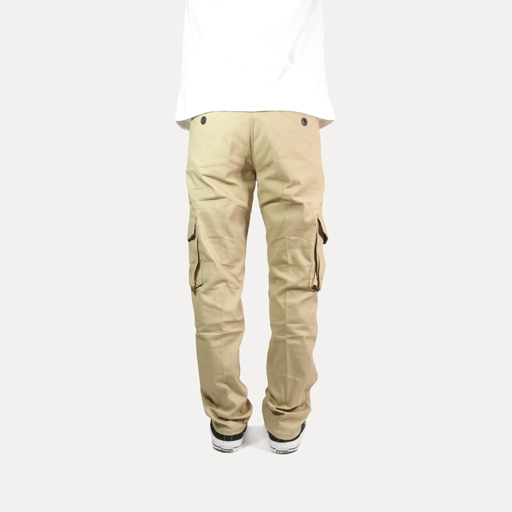 YESZY.MFG Long Cargo Pants Charter Khaki (Slim Fit)