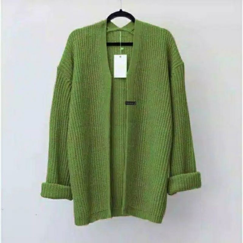CARDIGAN RAJUT BERSKA PREMIUM TERLARIS MKM-Afukado