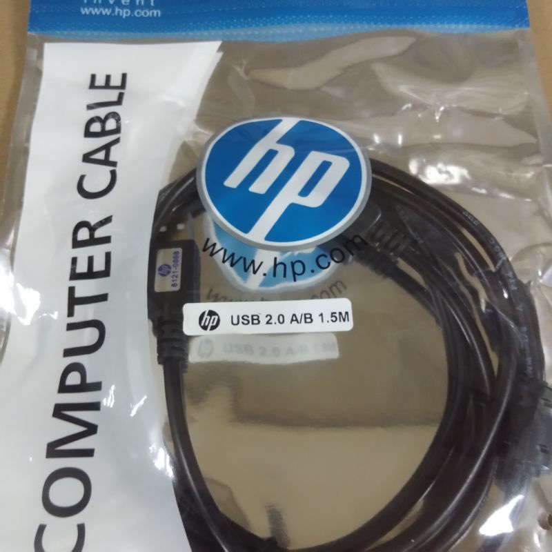 Kabel USB Printer 1,5Meter Hitam