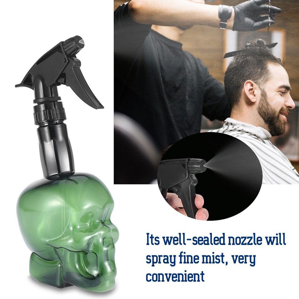 Rebuy Skull Botol Spray Portable Salon Alat Penata Rambut Penyiram Rambut Bisa Hairdressing Spray Sprayer