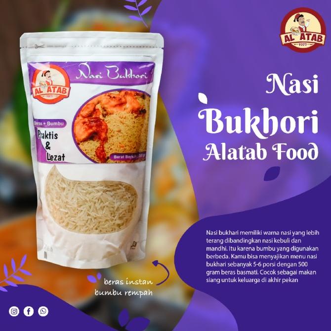 

Nasi Bukhori Bumbu Beras Instant Khas Timur Tengah Arab Premium 350gr Sae