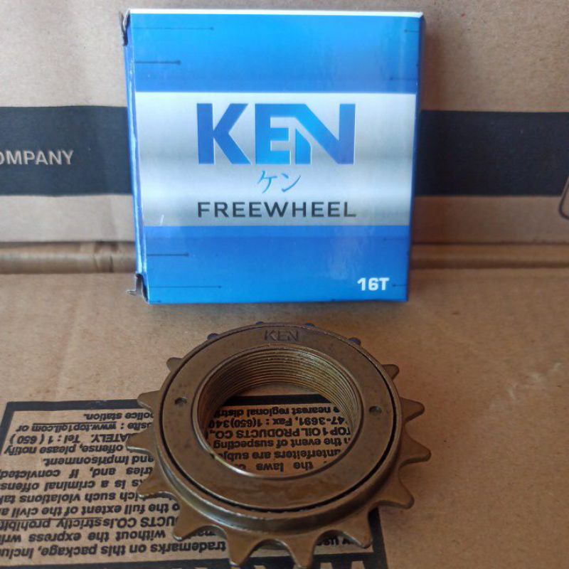 GEAR GIR SEPEDA FREEWHEEL 16T KEN