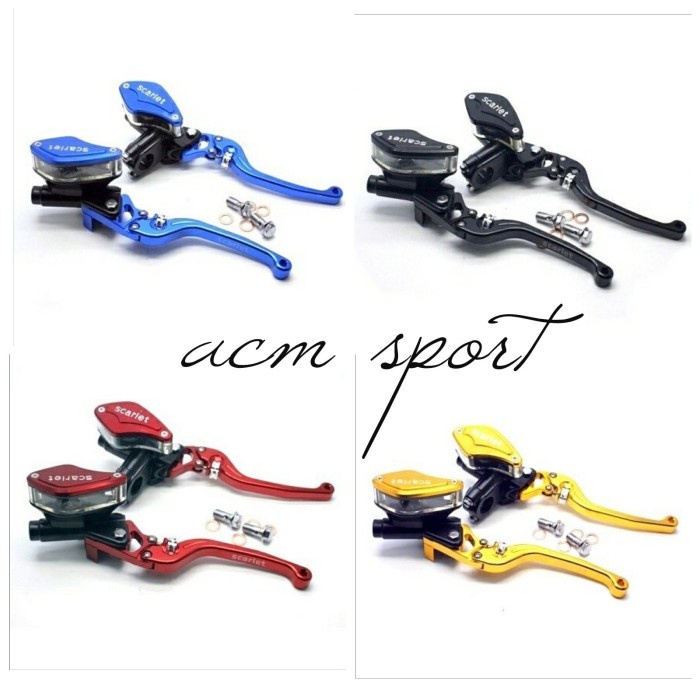 MASTER REM SCARLET TABUNG TRANSPARAN UNIVERSAL MOTOR