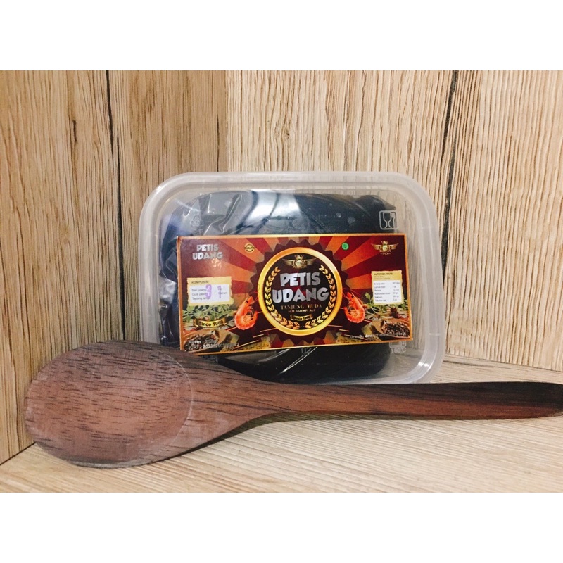 

Petis udang tanjungmuda cup 250g (free sendok petis kayu)