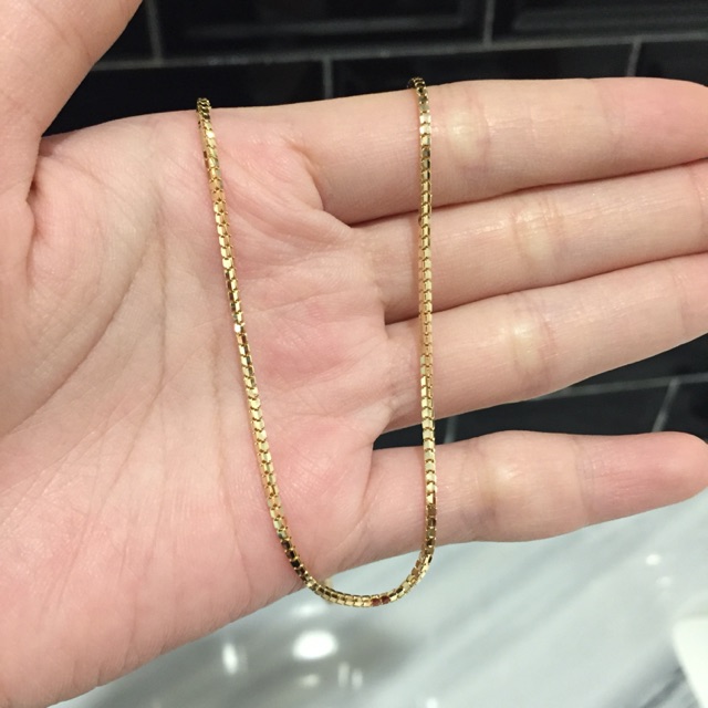 Kalung emas miata kadar420 berat 3.10 gr panjang 45 cm