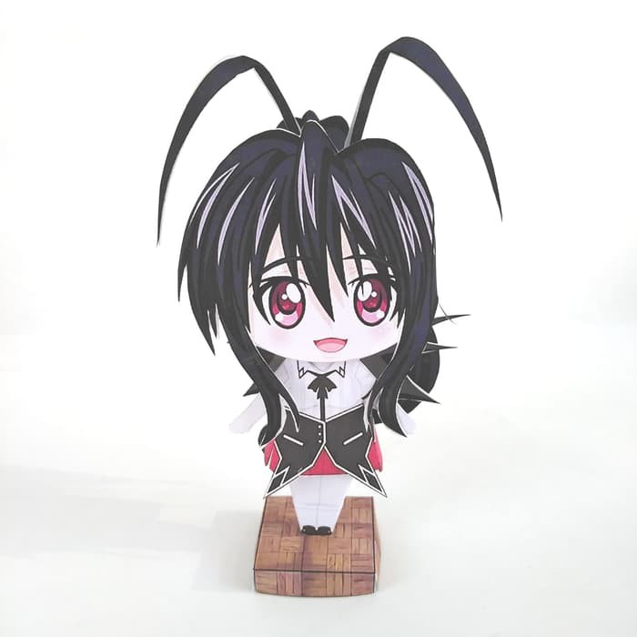 Template Papercraft Figure High School DXD Akeno Himejima
