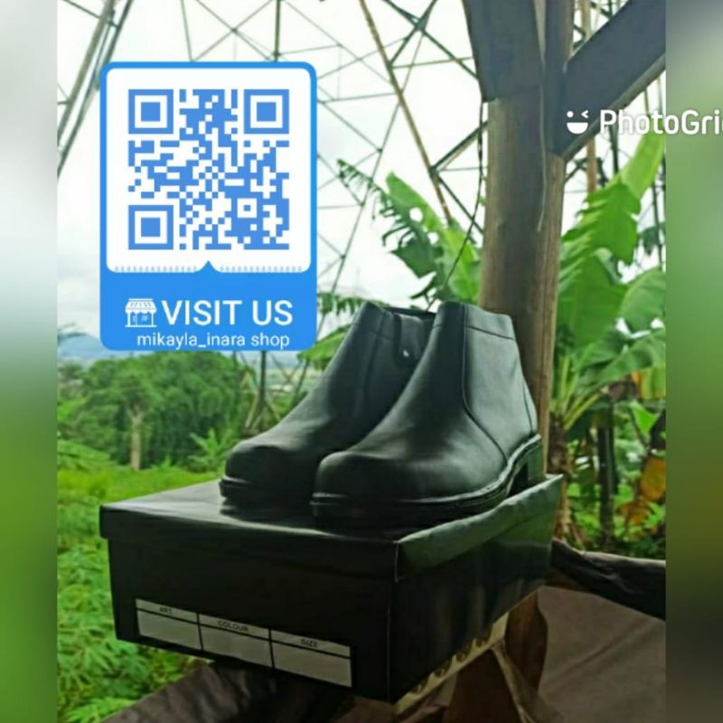 sepatu dinas polisi/pdh/satpam/security