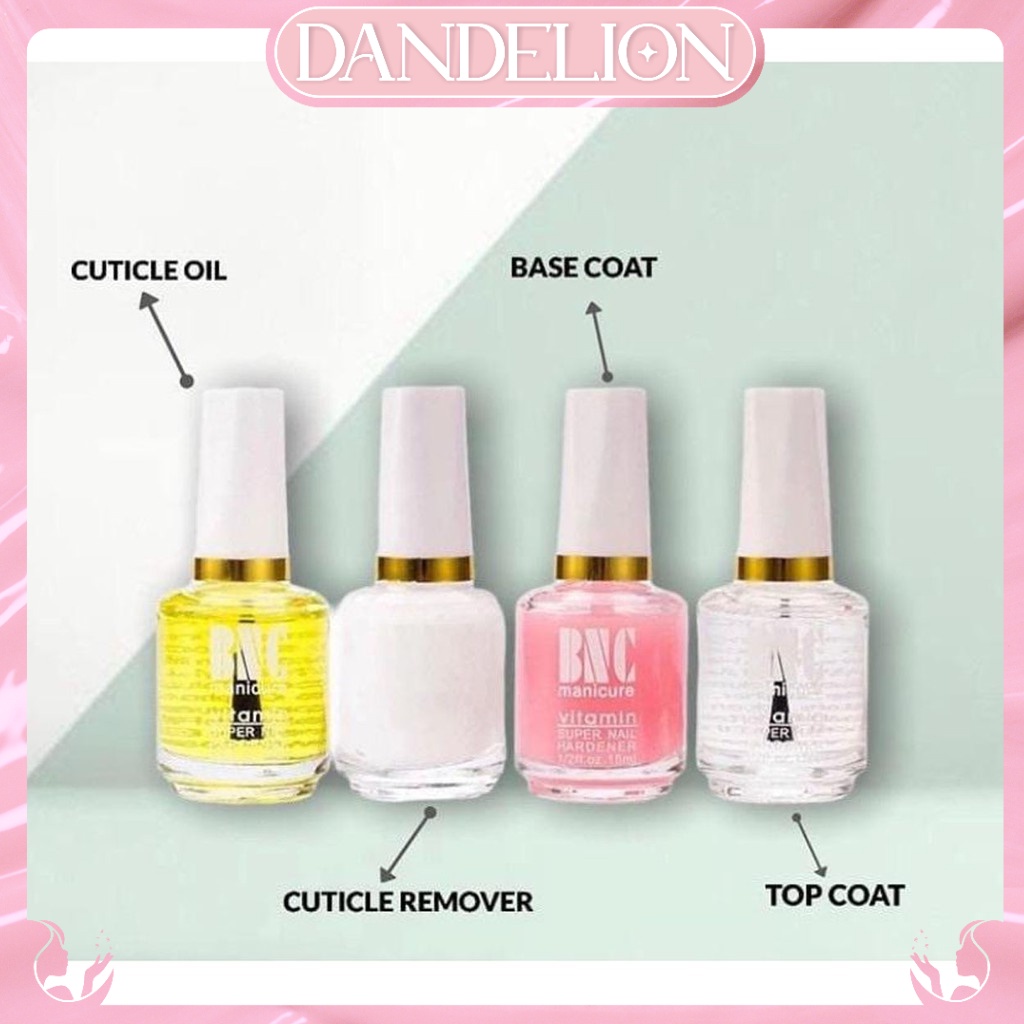 DND BNC Cuticle Oil Vitamin Pelembut Kutikula Kuku Nail Art Manicure Pedicure cuticle Remover nail