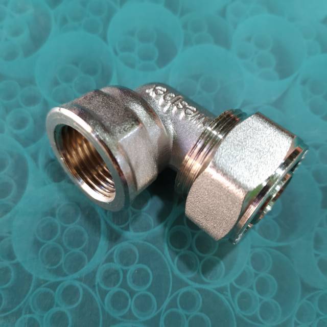 Fitting westpex knee drat dalam L16 1/2 F westpex