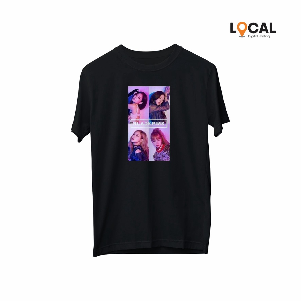 Kaos Vintage Baju Blackpink Squad Kpop