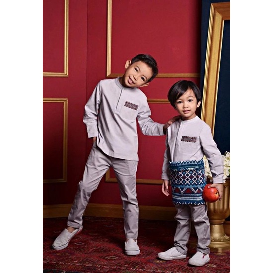 KIO Baju muslim anak Laki-laki / baju melayu anak laki-lakii