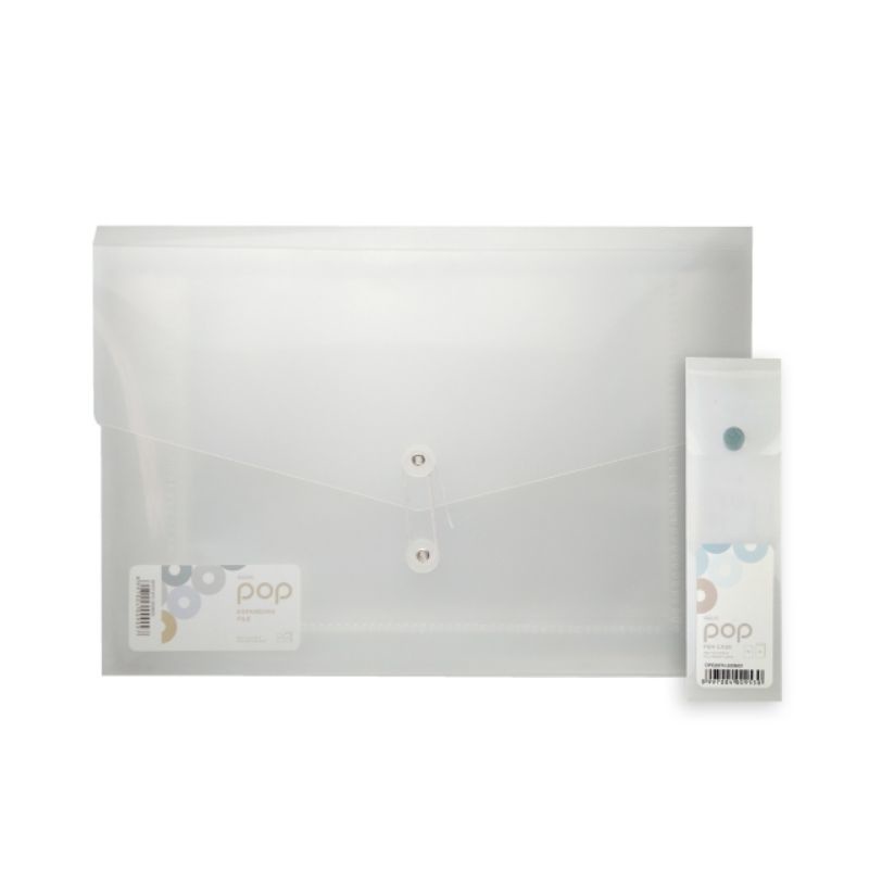 

{ PROMO SALE } Daiichi Set 3 DPO POPULAR Expanding File FC 05 + POPULAR Pen Case TH