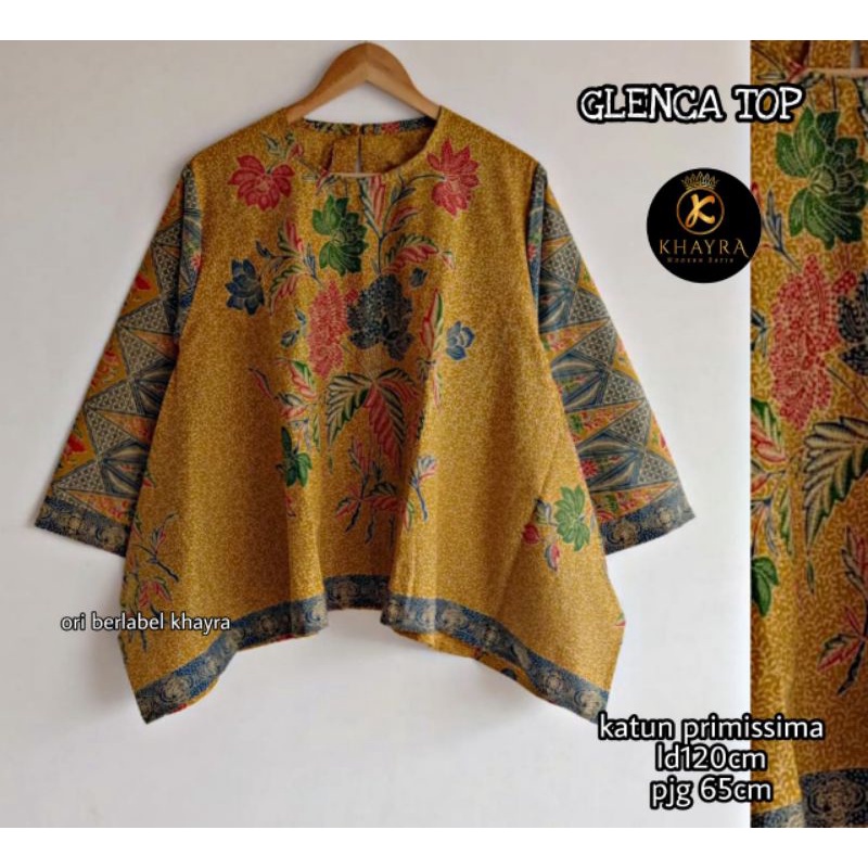 atasan batik murah solo glenca top batik tuman solo