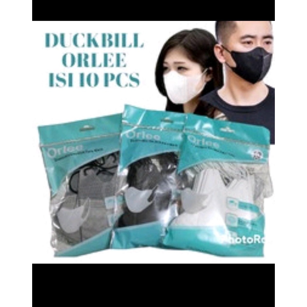 MASKER ORLEE SASET/ MASKER ORLEE PACK/ MASKER DUCKBIL ORLEE/ MASKER SASET HIJAB