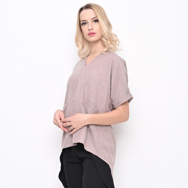 (Hanya di shopee) Grosir Cammomile Blouse Wanita 1801031SP ...